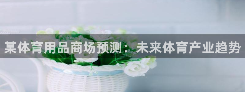 欧陆娱乐挂机怎么玩：某体育用品商场预测：未来体育产业