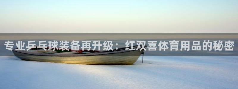 欧陆娱乐官网网址大全：专业乒乓球装备再升级：红双喜体