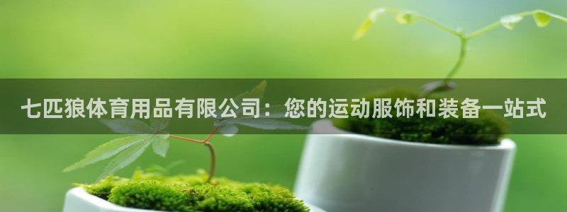 欧陆娱乐可以退钱：七匹狼体育用品有限公司：您的运动服饰和装备