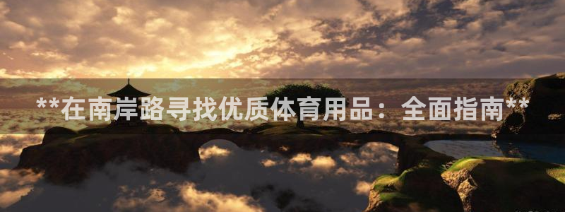 欧陆娱乐访问：**在南岸路寻找优质体育用品：全面指南