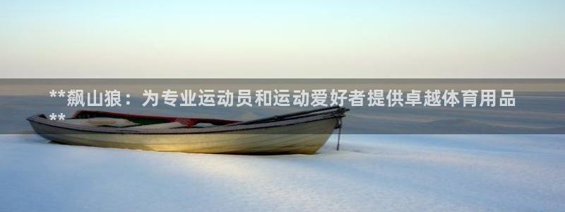 欧陆娱乐平台登录不上去怎么办：**飙山狼：为专业运动员和运动